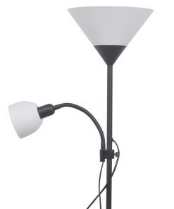 Lampada Da Pavimento Nera