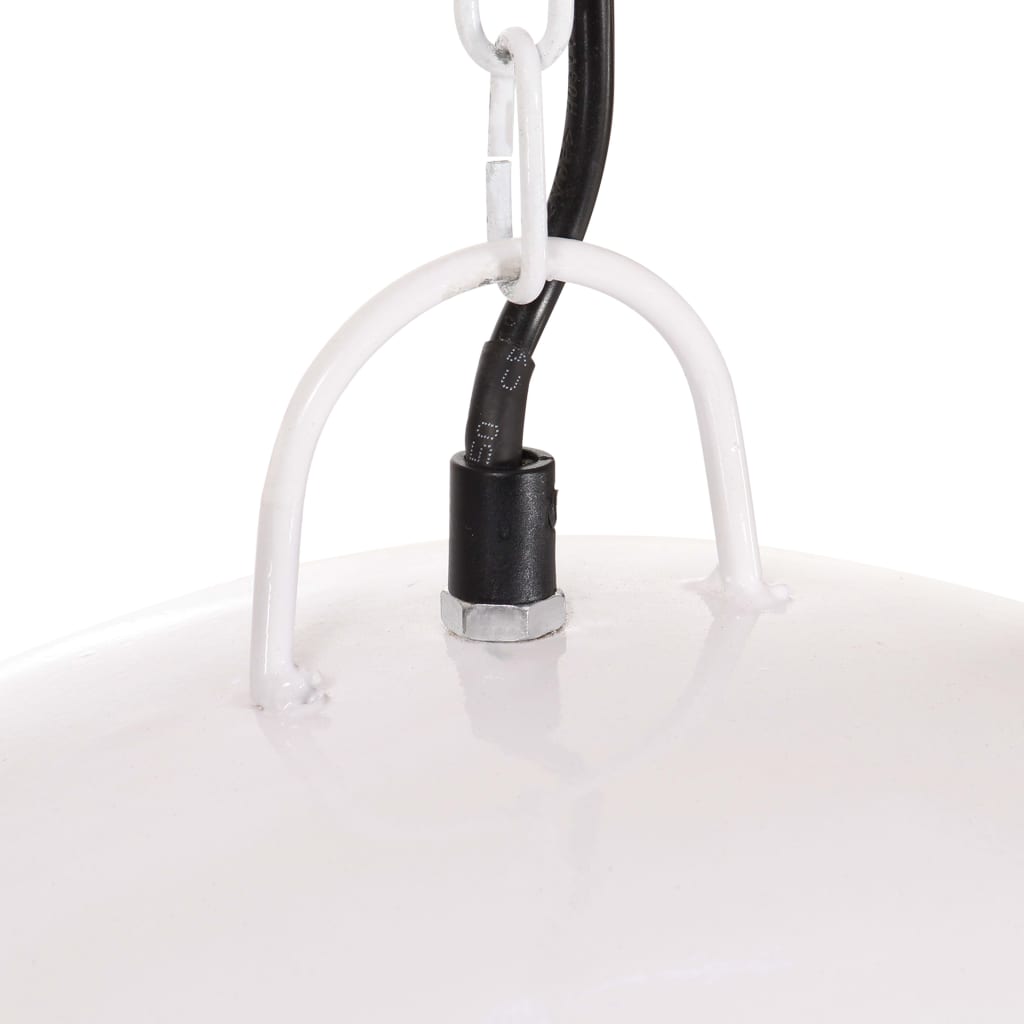 Lampada Industriale Vintage 25 W Bianca Rotonda 41 Cm E27