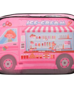 Tenda Da Gioco Per Bambini Rosa Con 250 Palline 70x112x70 cm