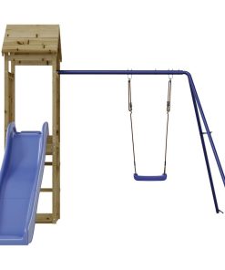 Set Da Gioco Da Esterno In Legno Di Pino Impregnato