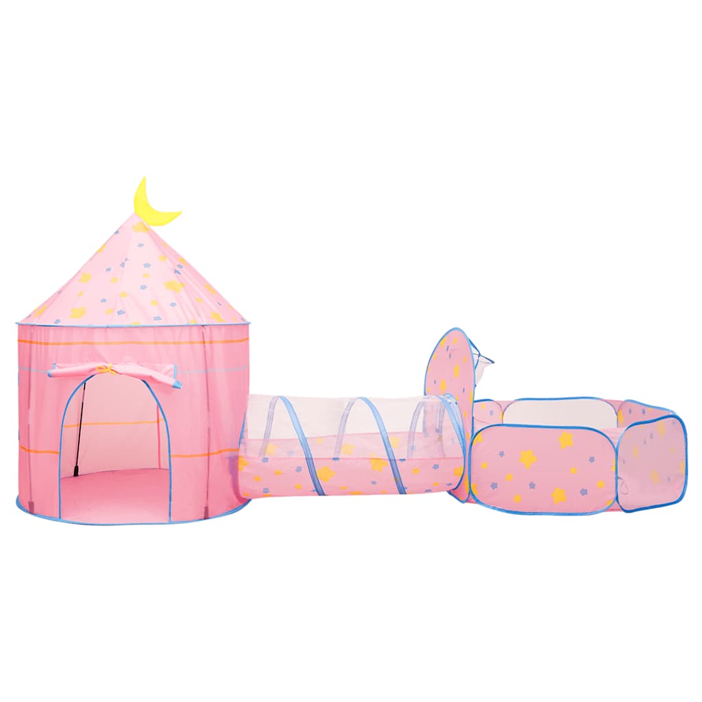 Tenda Da Gioco Per Bambini Rosa Con 250 Palline 301x120x128 cm - Image 2