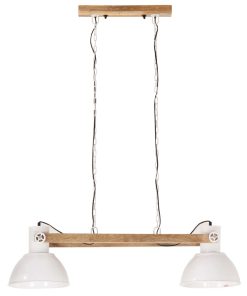 Lampada A Sospensione Industriale 25 W Bianca 109 Cm E27