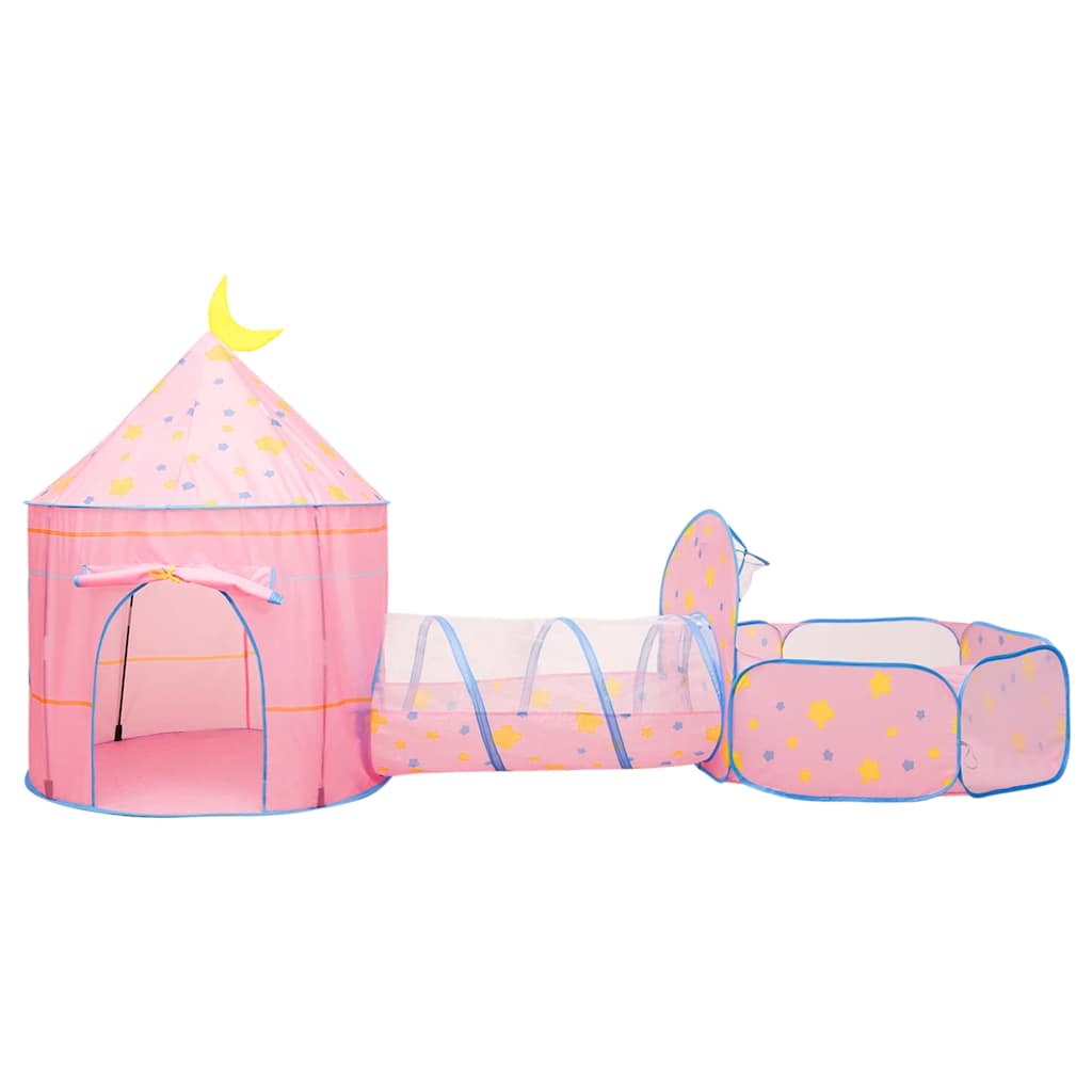 Tenda Da Gioco Per Bambini Rosa Con 250 Palline 301x120x128 cm - Image 4