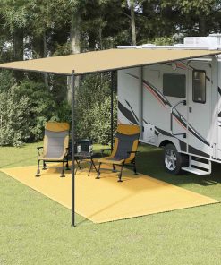 Tappeto Da Tenda 250x400 Cm Beige