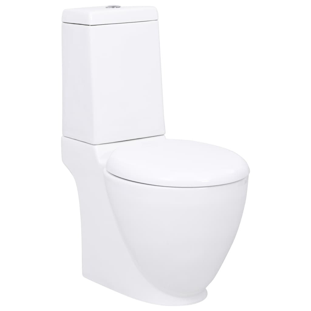 Vaso Wc In Ceramica Con Scarico Dietro Bianco - Image 6