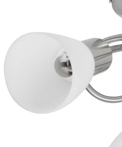 Lampada Da Soffitto Con Diffusori In Vetro Per 3 Lampadine E14