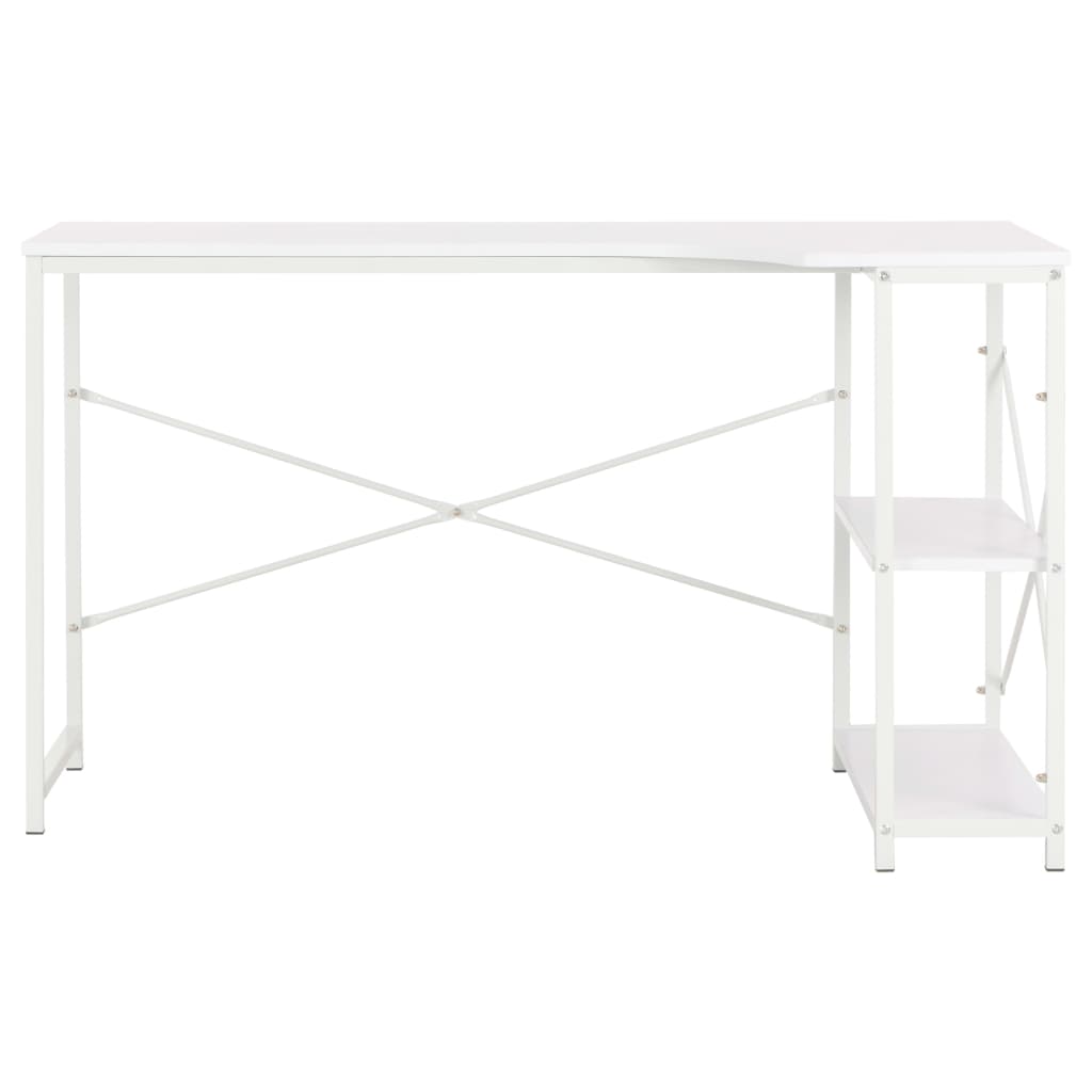 Scrivania Per Computer Bianca 120x72x70 cm