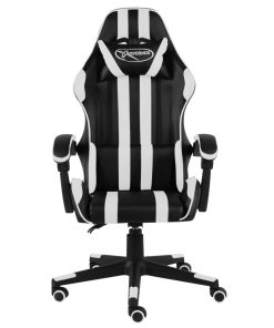 Sedia Da Gaming Nero E Bianco In Similpelle