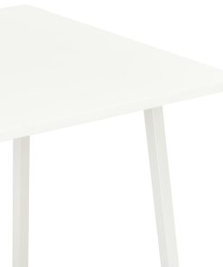 Scrivania Con Mensole Bianca 102x50x117 cm