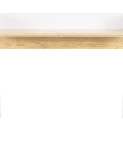 Scrivania Bianca E Rovere 90x60x88 cm