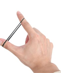 Elastici Per Trecce Cavallo 500 Pz Neri In Silicone