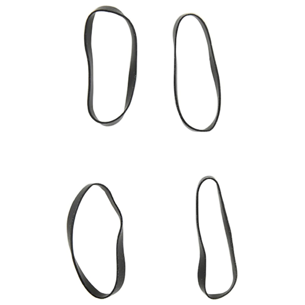 Elastici Per Trecce Cavallo 500 Pz Neri In Silicone - Image 2