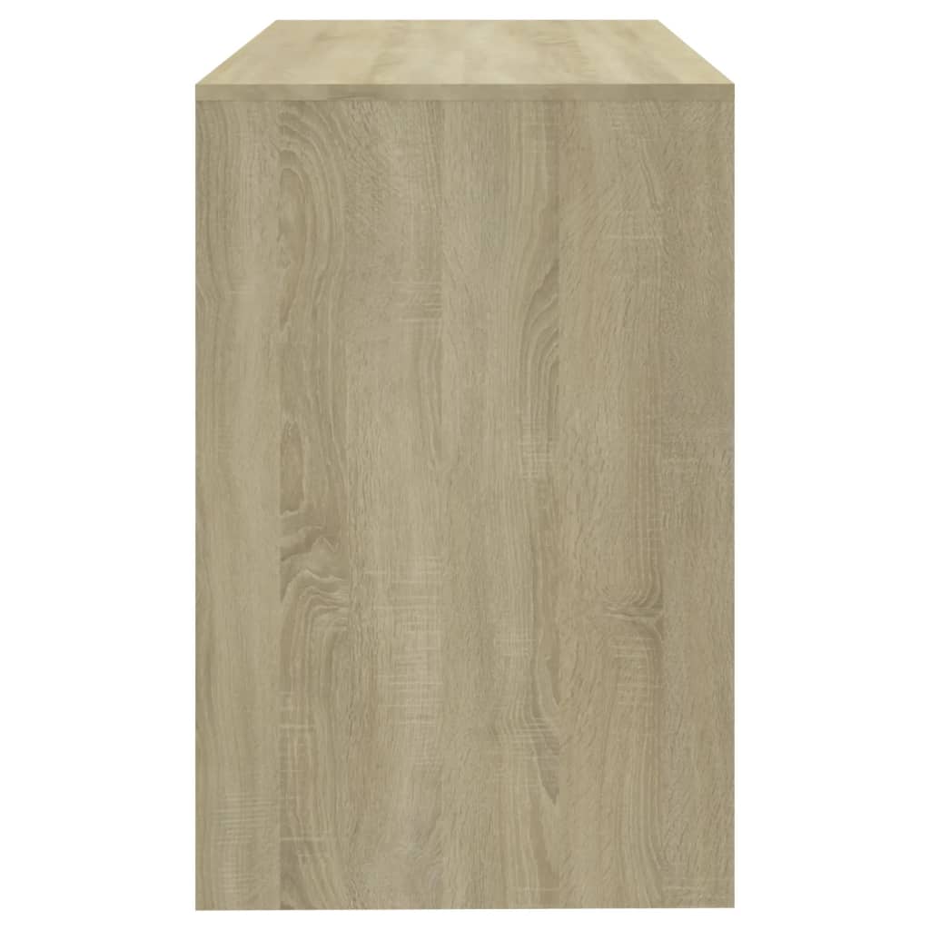Scrivania Rovere Sonoma 101x50x76,5 Cm In Truciolato - Image 2