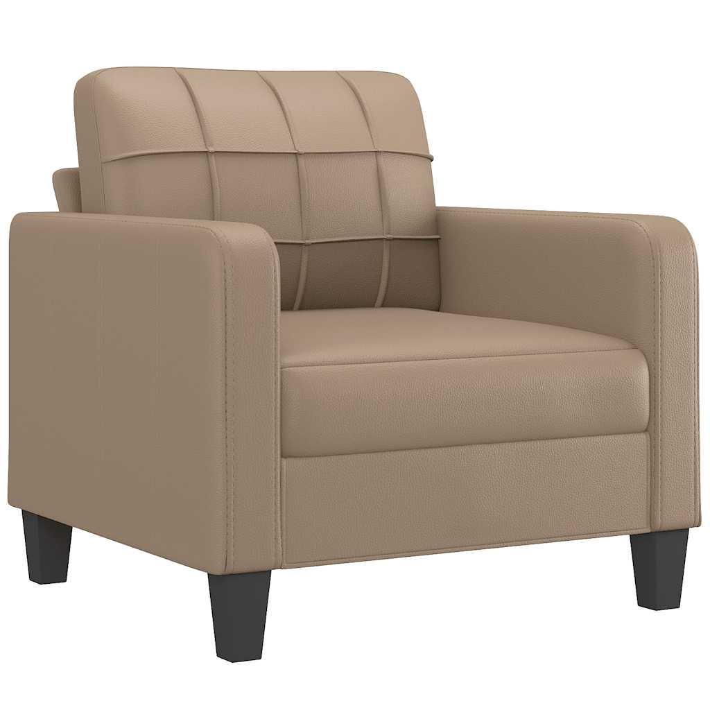 Poltrona Cappuccino 60 Cm In Similpelle - Image 6