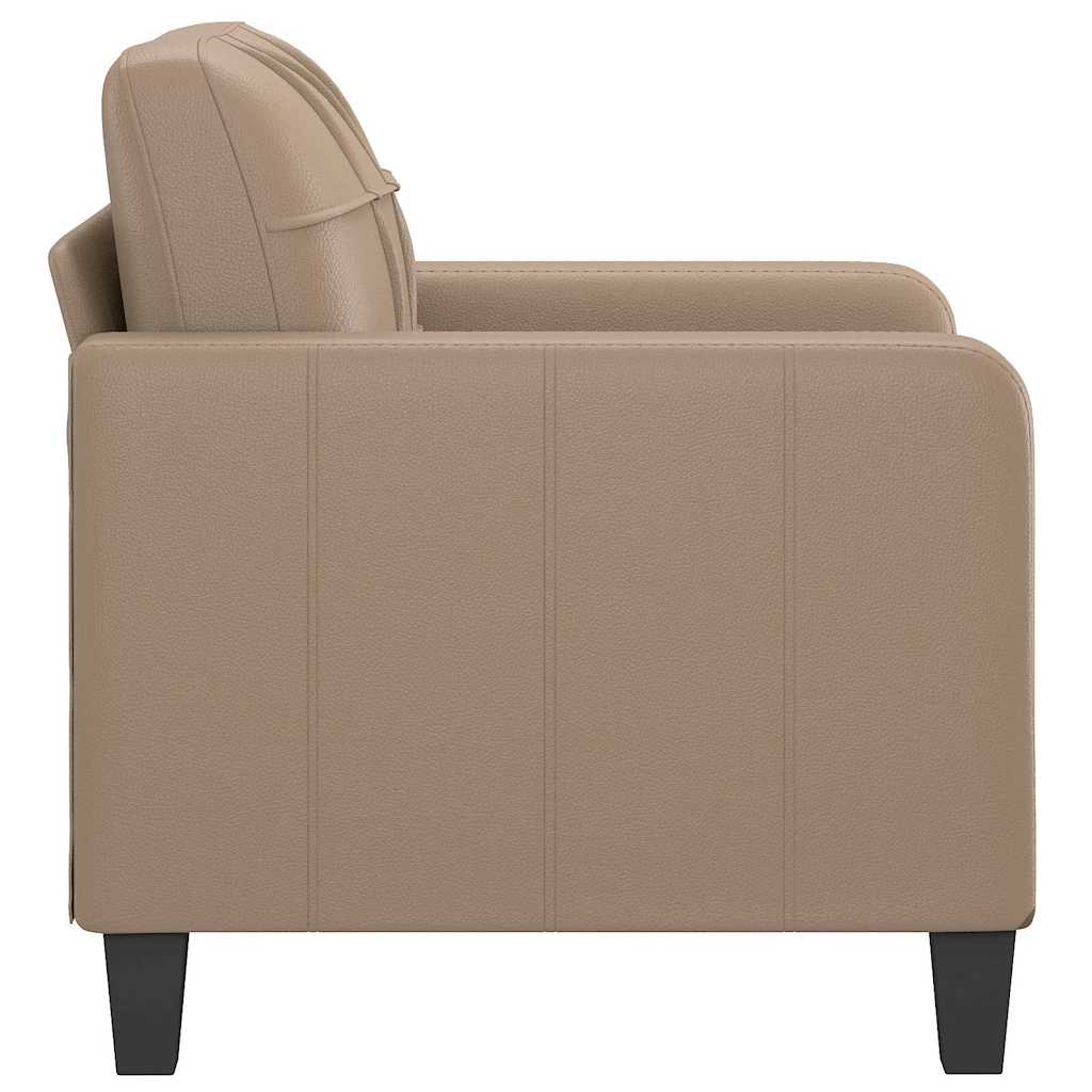 Poltrona Cappuccino 60 Cm In Similpelle - Image 2