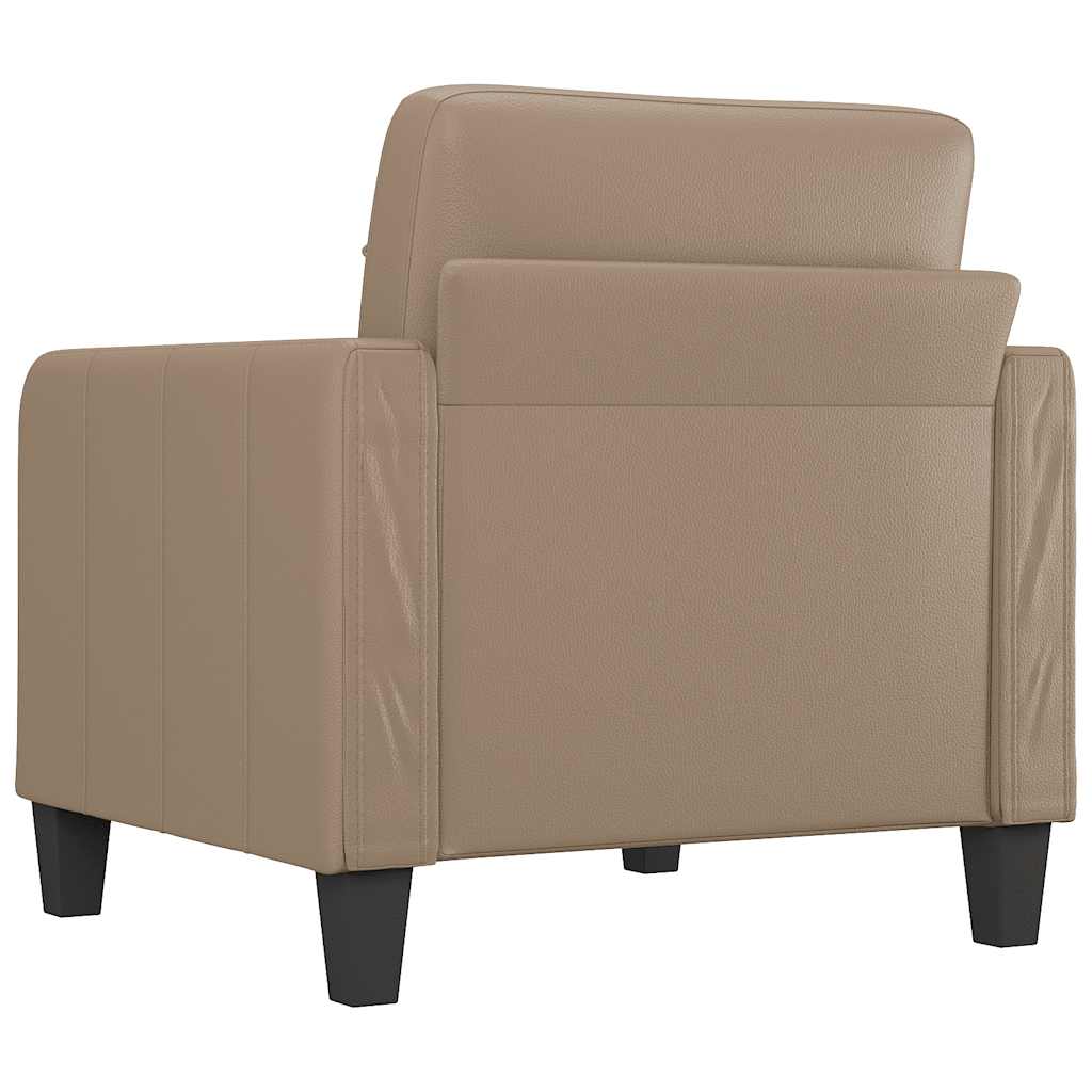 Poltrona Cappuccino 60 Cm In Similpelle - Image 3