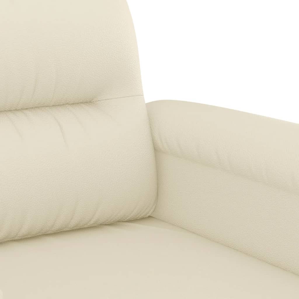Poltrona Crema 60 Cm In Similpelle - Image 6