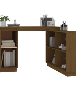Scrivania Ambra 110x50x75 Cm In Legno Massello Di Pino