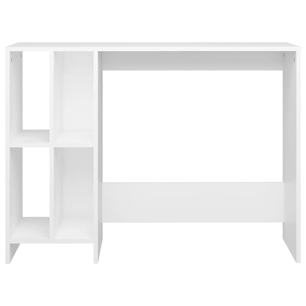 Scrivania Bianca 102,5x35x75 Cm In Legno Multistrato - Image 6