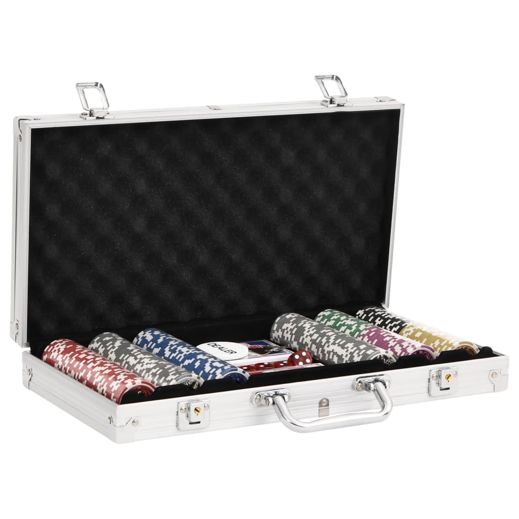 Set Di Fiches Da Poker 300 Pz 11,5 G - Image 3