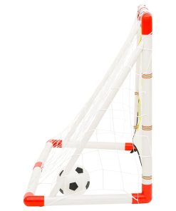 Set Porta Da Calcio Per Bambini Con Pannello 120x51x77,5 cm