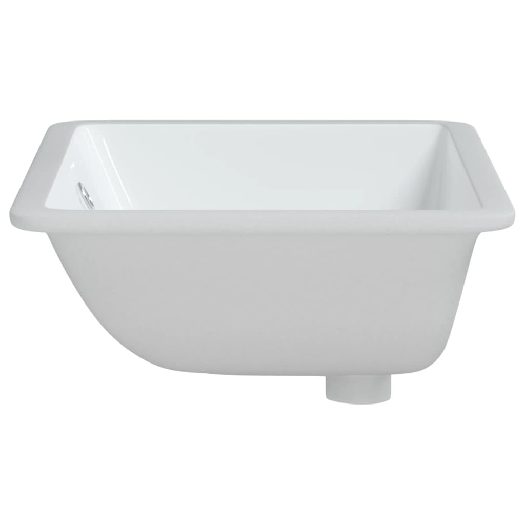Lavandino Da Bagno Bianco 55,5x37,5x19 Cm Rettangolare Ceramica - Image 2