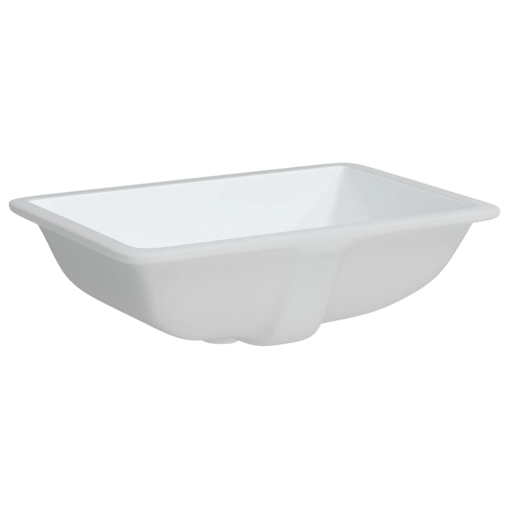 Lavandino Da Bagno Bianco 55,5x37,5x19 Cm Rettangolare Ceramica - Image 5