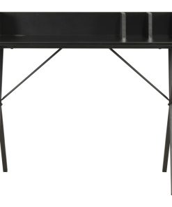 Scrivania Nera 80x50x84 cm