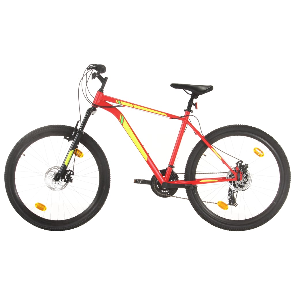 Mountain Bike 21 Speed 27,5" Ruote 42 Cm Rosso - Image 5