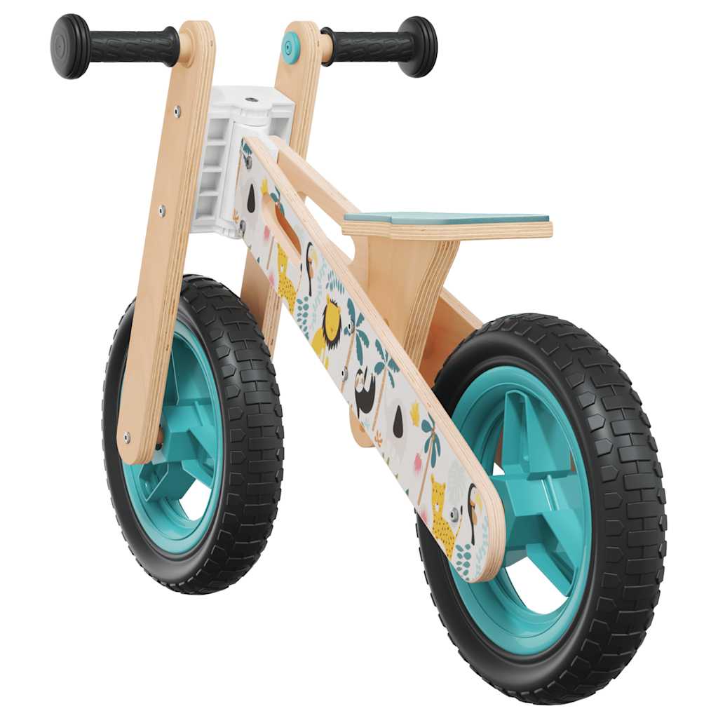 Bicicletta Senza Pedali Per Bambini Blu Stampato