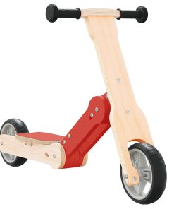 Monopattino Per Bambini 2 In 1 Rosso