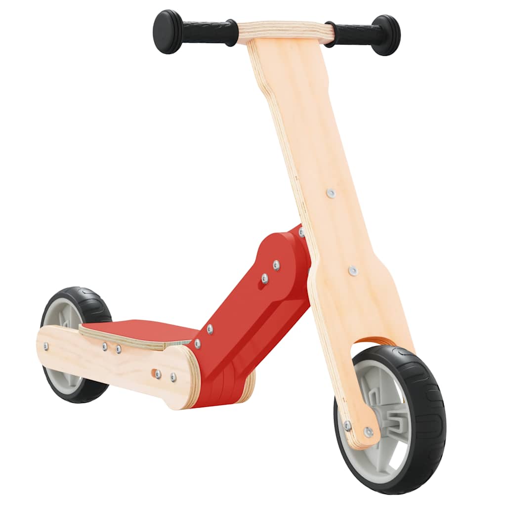 Monopattino Per Bambini 2 In 1 Rosso