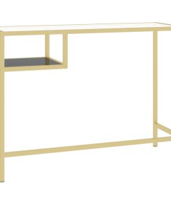 Scrivania Per Computer Trasparente 100x36x74 Cm Vetro Temperato
