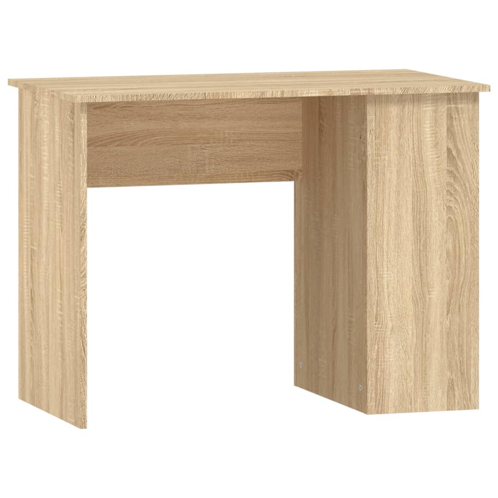 Scrivania Rovere Sonoma 100x55x75 Cm In Legno Multistrato - Image 4