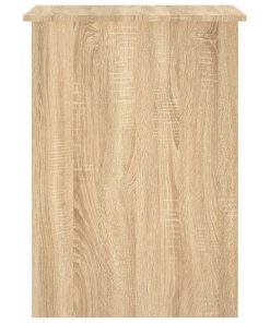 Scrivania Rovere Sonoma 100x55x75 Cm In Legno Multistrato