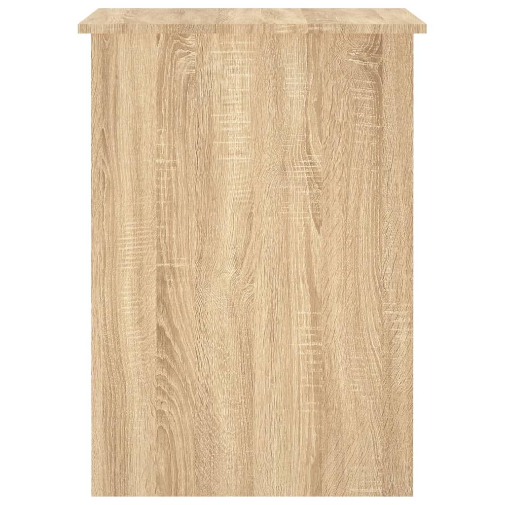 Scrivania Rovere Sonoma 100x55x75 Cm In Legno Multistrato