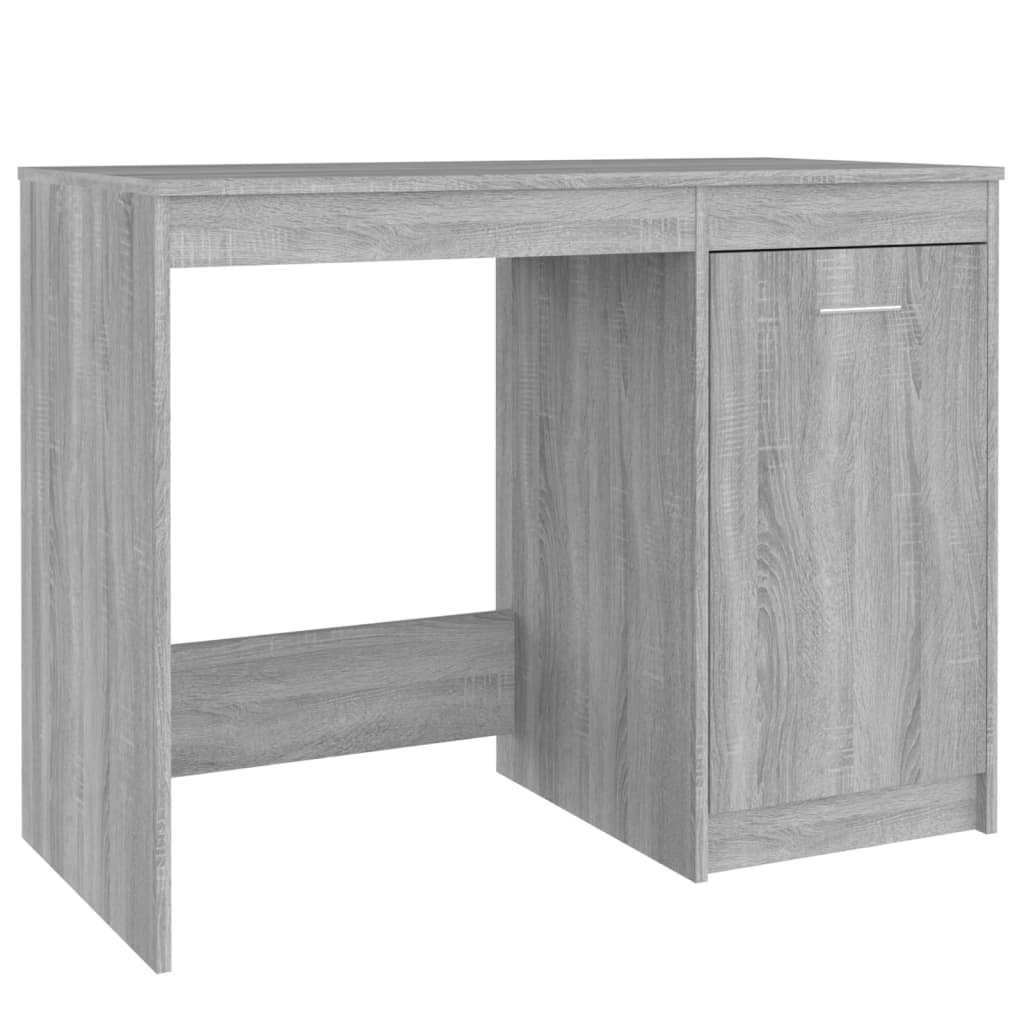 Scrivania Grigio Sonoma 100x50x76 Cm In Legno Multistrato - Image 3