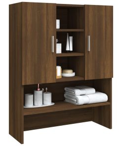 Mobile Per Lavatrice Rovere Marrone 70,5x25,5x90 cm