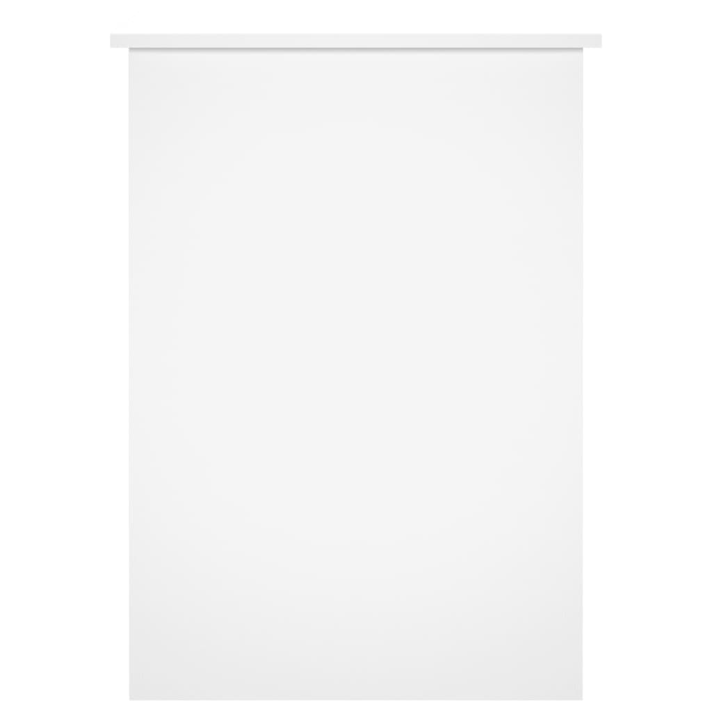 Scrivania Bianca 100x55x75 Cm In Legno Multistrato - Image 6