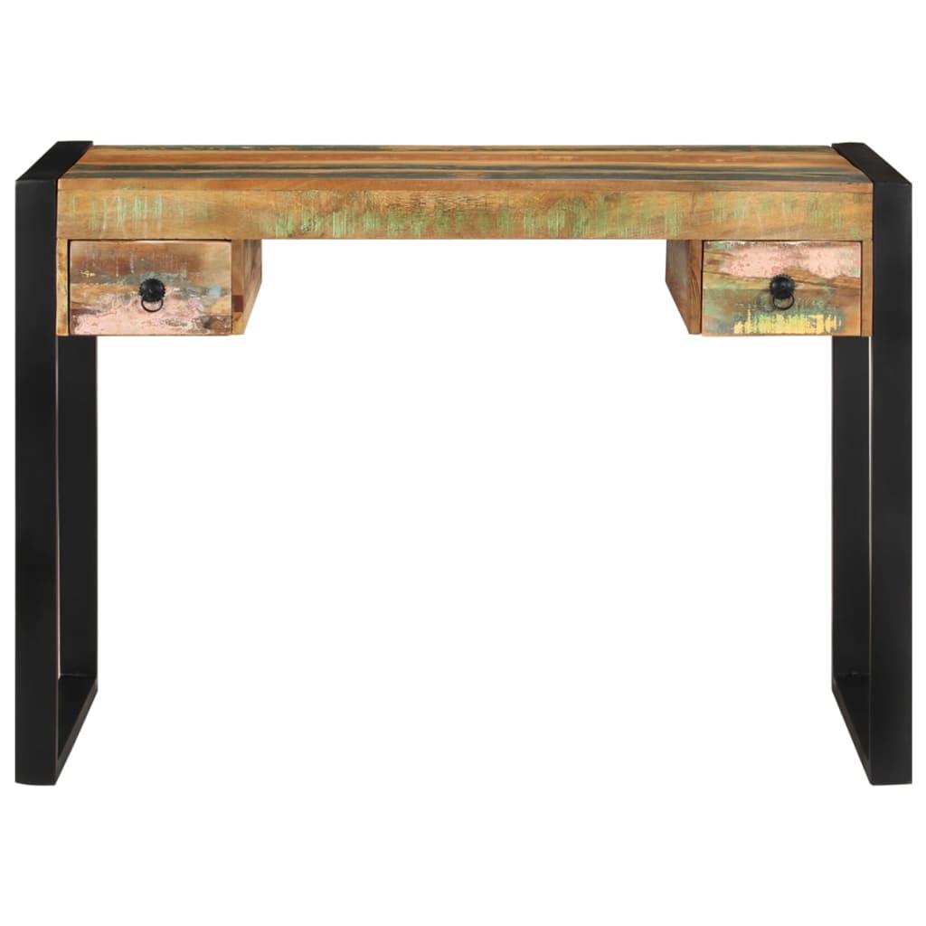 Scrivania In Legno Massello Anticato