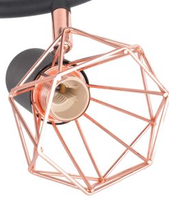 Plafoniera Con 3 Lampadine A Led A Incandescenza 12 W
