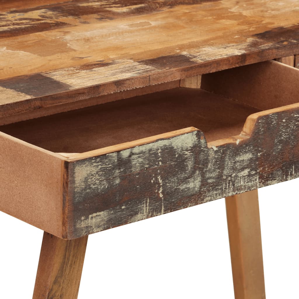 Scrivania In Legno Massello Anticato