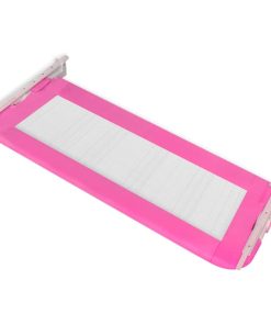 Barriera Di Sicurezza Per Letto Bambino 102 X 42 Cm Rosa