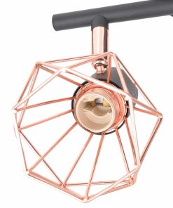 Plafoniera Con 2 Lampadine A Led A Incandescenza 8 W