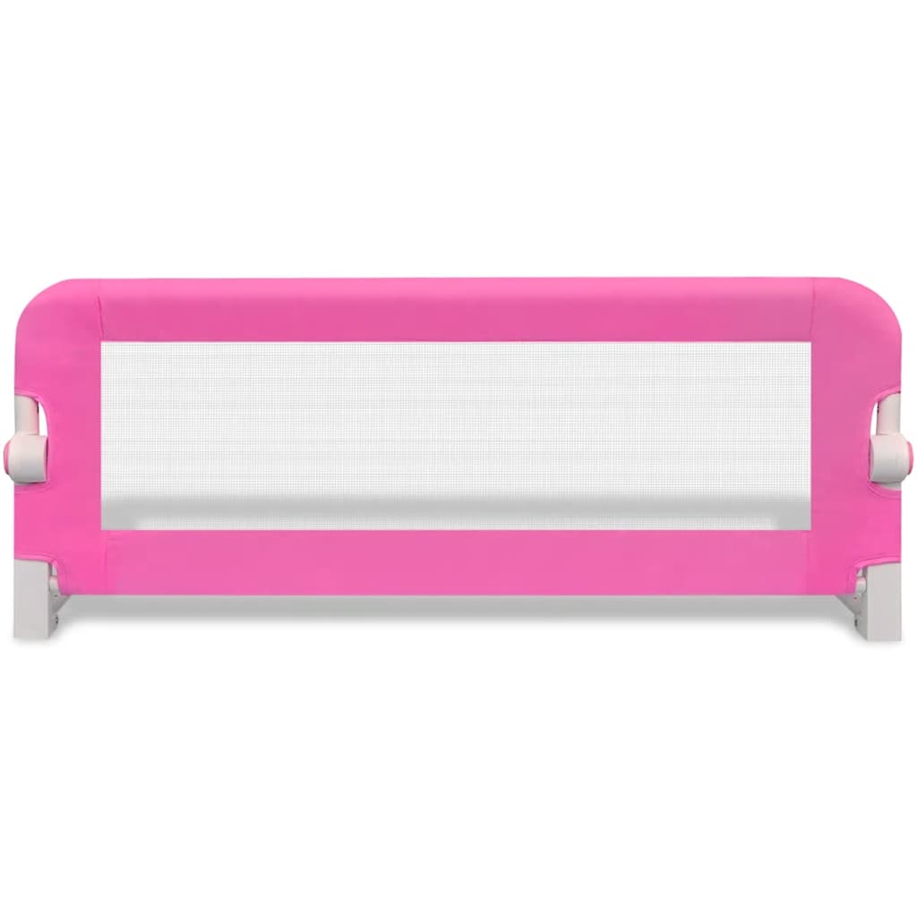 Barriera Di Sicurezza Per Letto Bambino 102 X 42 Cm Rosa - Image 2