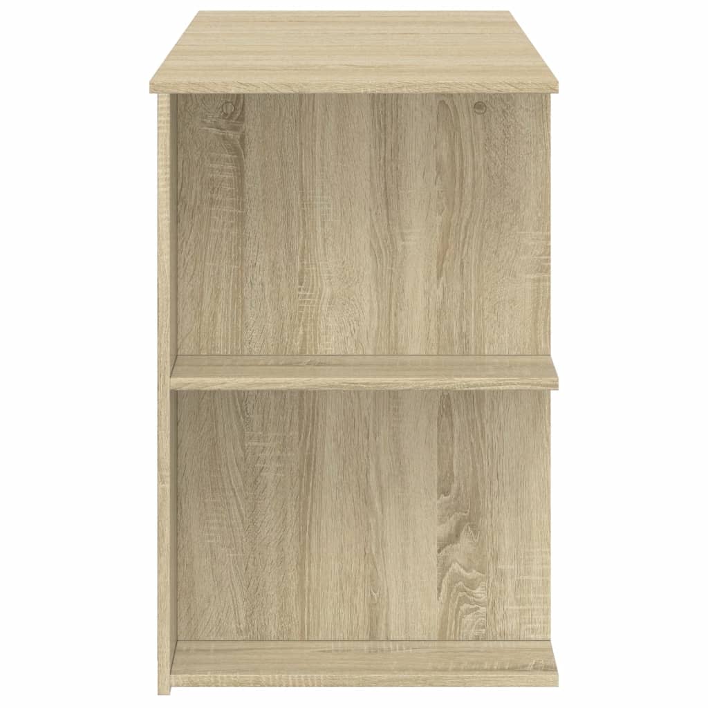Scrivania Rovere Sonoma 140x50x75 Cm In Legno Multistrato