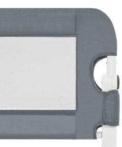 Sponde Letto Di Sicurezza Bambini Grigio 120x42cm Poliestere