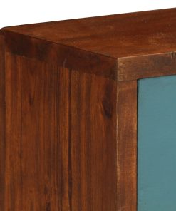 Scrivania 110x50x90 Cm In Legno Massello Di Acacia