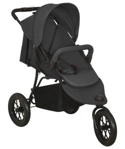 Passeggino Per Bambini Antracite In Acciaio