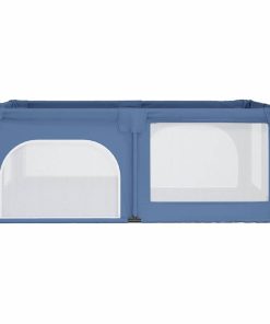 Box Per Bambini Con 2 Porte Blu Chiaro In Tessuto Oxford